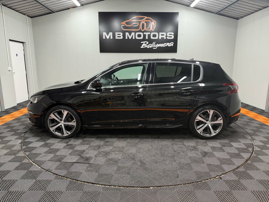 Peugeot 308 Gt Line Puretech Ss ME19XRD Black #4