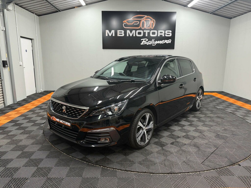 Peugeot 308 Gt Line Puretech Ss ME19XRD Black #3