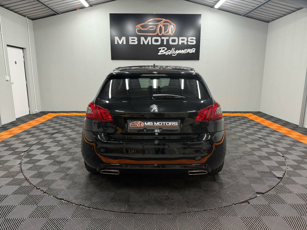 Peugeot 308 Gt Line Puretech Ss ME19XRD Black #6