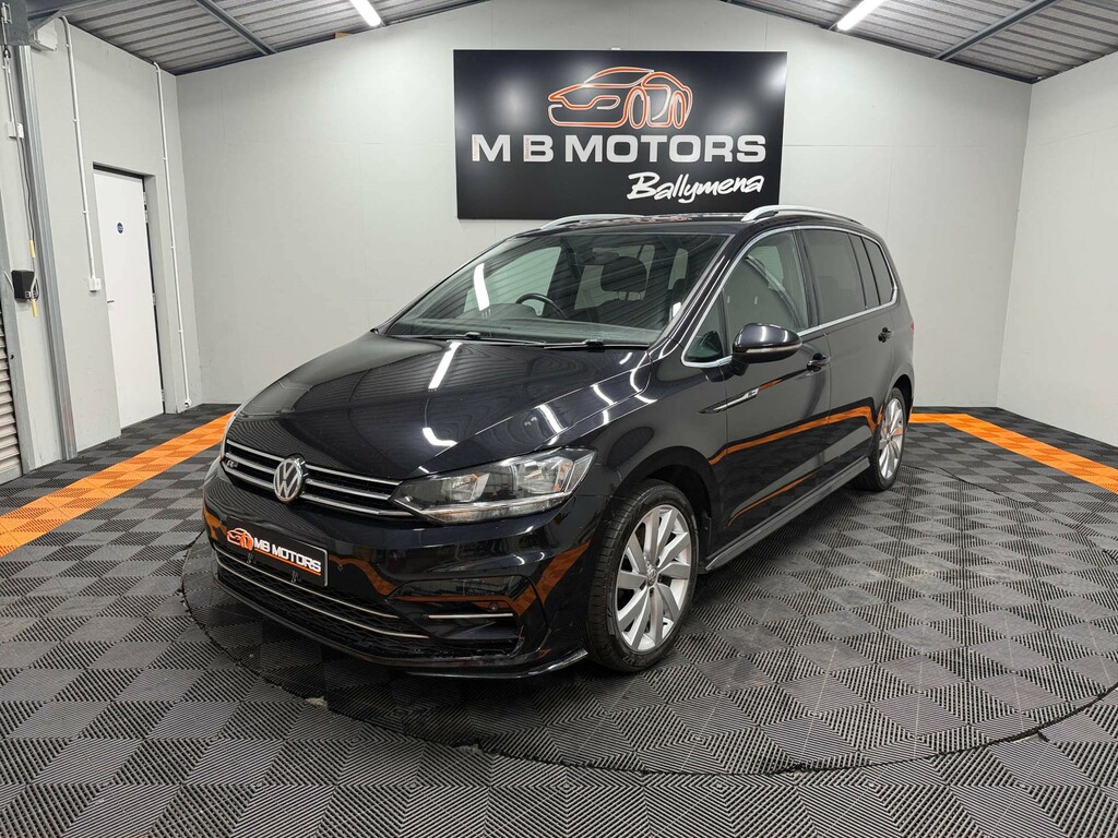 Volkswagen Touran R-line Tsi Bluemotion Technology SJ18XOP Black #3
