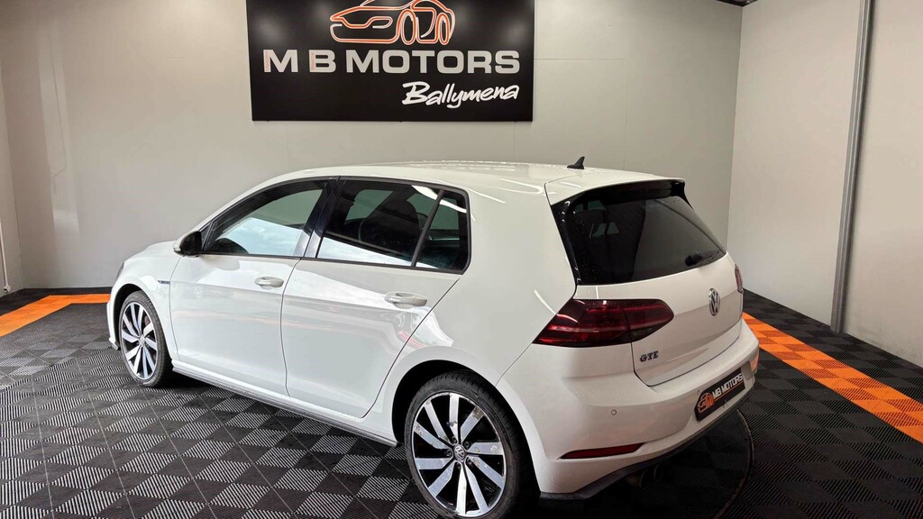 Volkswagen Golf Gte Advance White #2