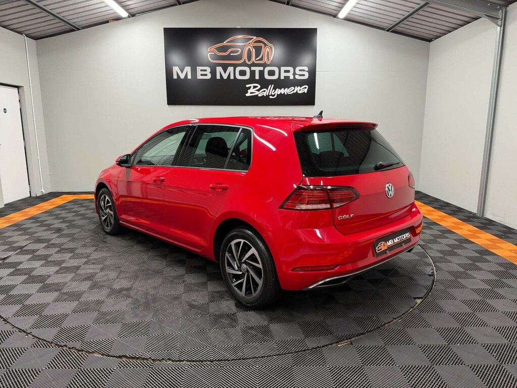 Volkswagen Golf Match Tsi SH19GHK Red #5