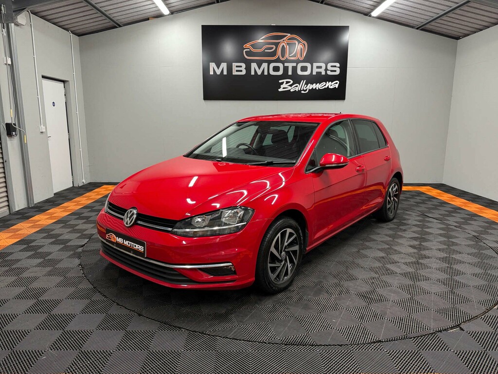 Volkswagen Golf Match Tsi SH19GHK Red #3
