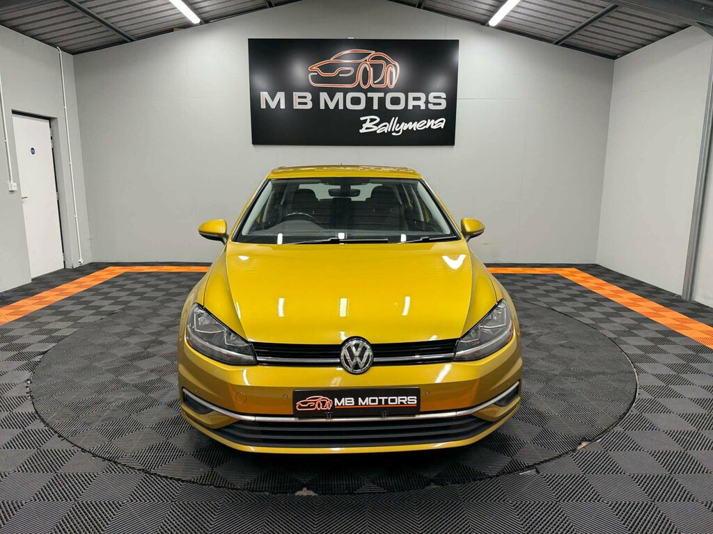Volkswagen Golf Se Nav Tsi Bluemotion Technology VE67VWS Yellow #2