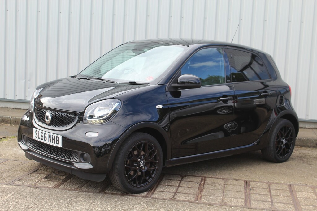 Smart Forfour Hatchback 1.0 Edition Black 2016 Black #5