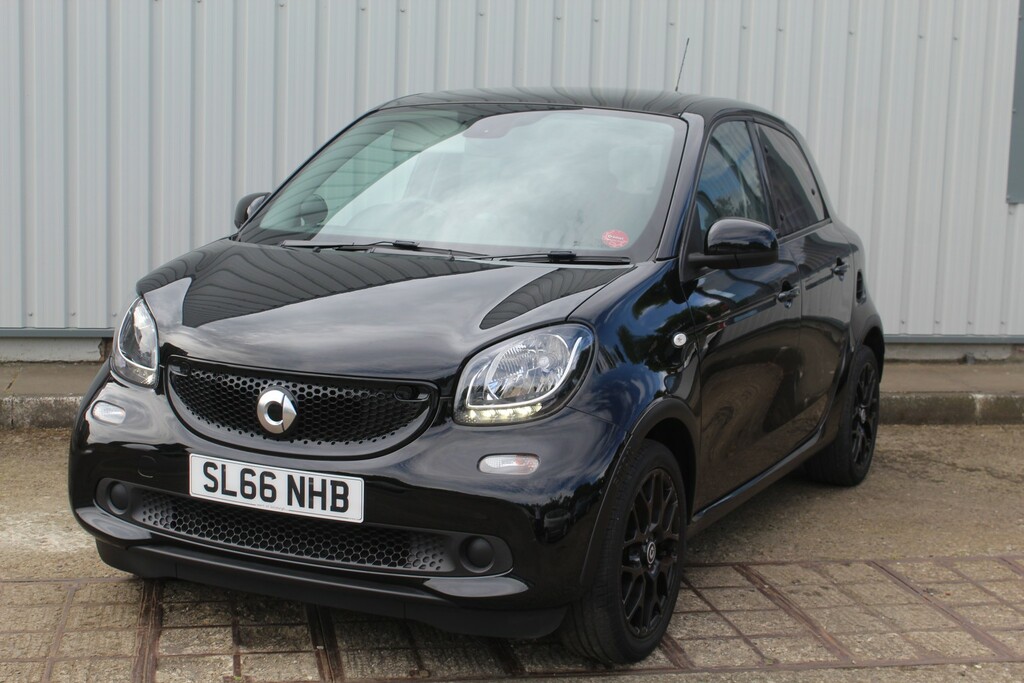 Smart Forfour Hatchback 1.0 Edition Black 2016 Black #3