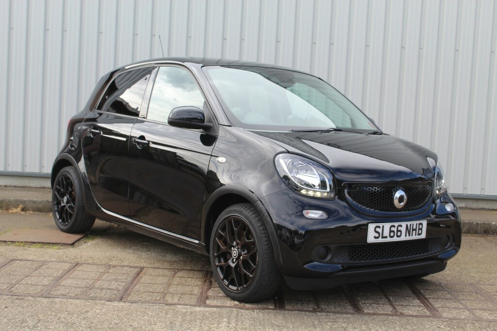 Smart Forfour Hatchback 1.0 Edition Black 2016 Black #6