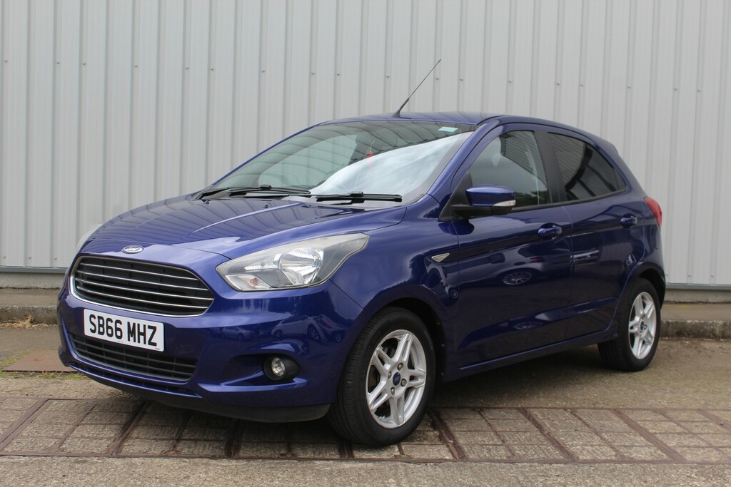Ford KA+ Hatchback 1.2 Ti-vct Zetec 2016 SB66MHZ Blue