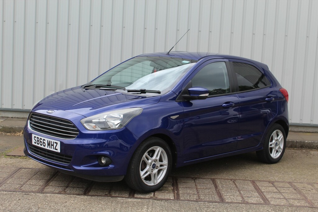 Ford KA+ Hatchback 1.2 Ti-vct Zetec 2016 SB66MHZ Blue #6