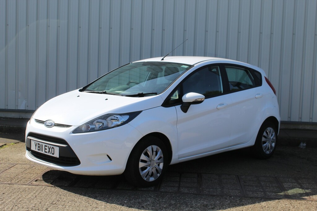Ford Fiesta Hatchback 1.6 Tdci Econetic Dpf 2011 White