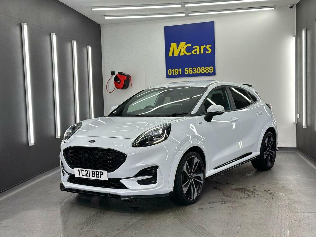 Ford Puma Suv 1.0T Ecoboost Mhev St-line X Euro 6 Ss YC21BBP White #2