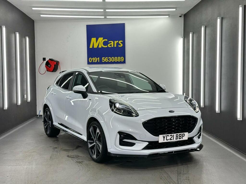 Ford Puma Suv 1.0T Ecoboost Mhev St-line X Euro 6 Ss YC21BBP White #5