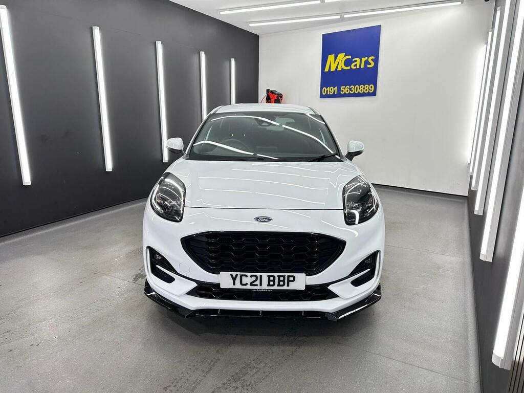 Ford Puma Suv 1.0T Ecoboost Mhev St-line X Euro 6 Ss YC21BBP White #6