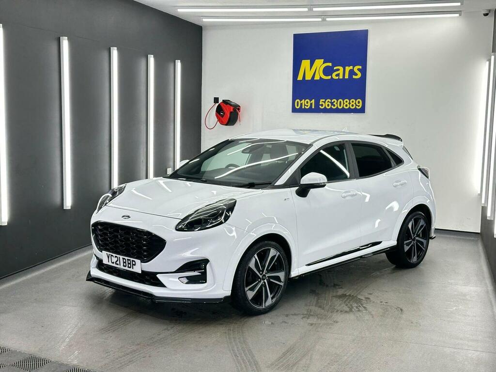 Ford Puma Suv 1.0T Ecoboost Mhev St-line X Euro 6 Ss YC21BBP White #4