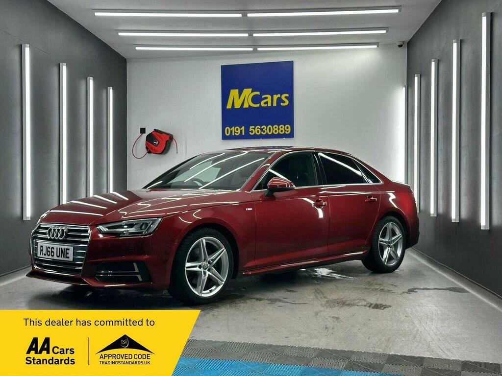 Audi A4 2.0 Tfsi S Line Euro 6 Ss Red