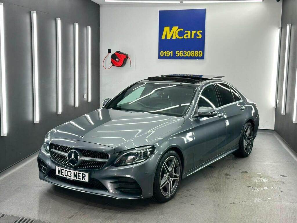 Mercedes-Benz C Class Saloon 2.0 C300d Amg Line Premium Plus G-tronic WE03MER Grey #2