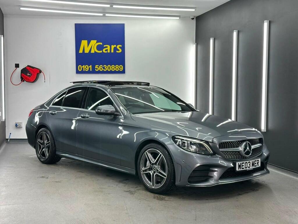 Mercedes-Benz C Class Saloon 2.0 C300d Amg Line Premium Plus G-tronic WE03MER Grey #4