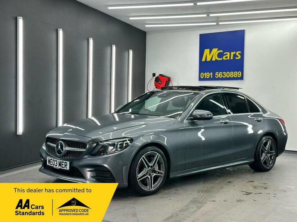 Mercedes-Benz C Class Saloon 2.0 C300d Amg Line Premium Plus G-tronic Grey