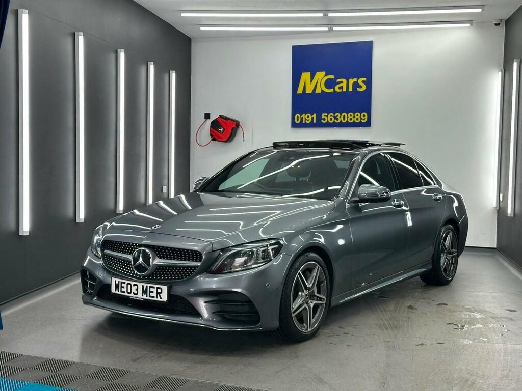 Mercedes-Benz C Class Saloon 2.0 C300d Amg Line Premium Plus G-tronic WE03MER Grey #3