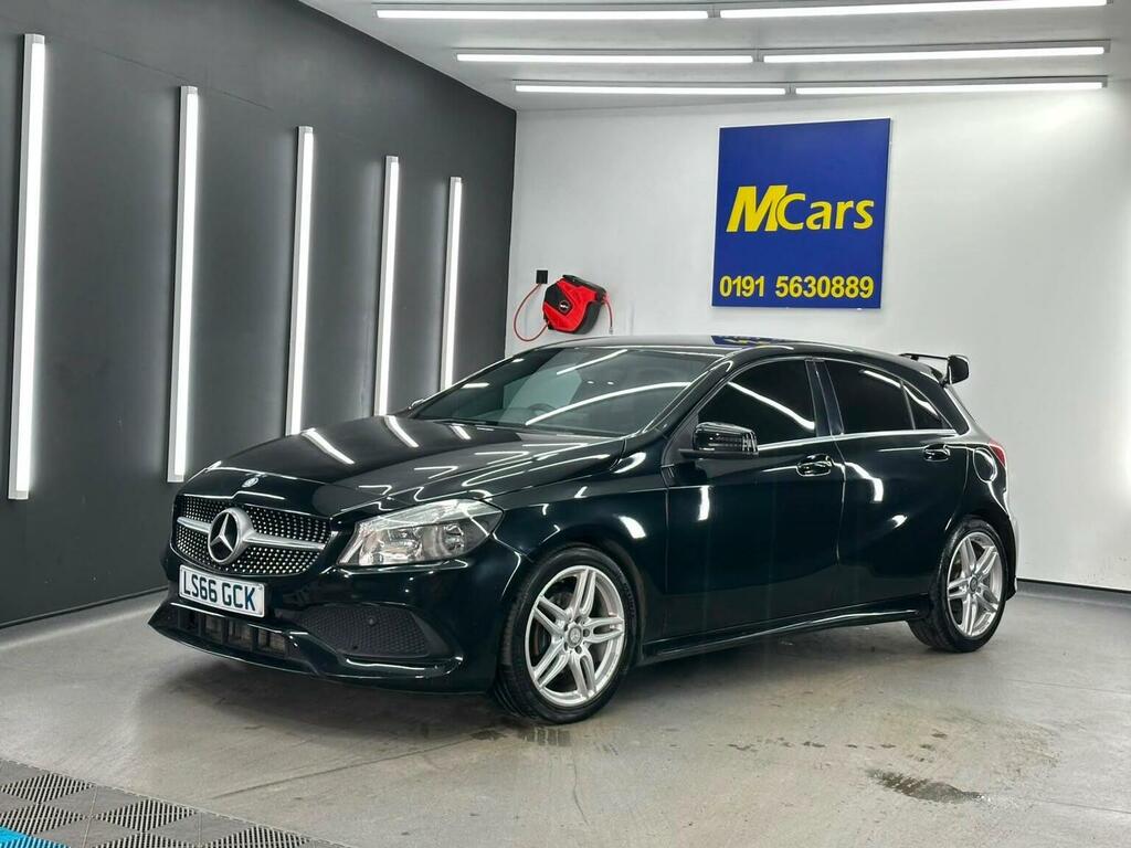 Mercedes-Benz A Class Hatchback 1.5 A180d Amg Line 7G-dct Euro 6 Ss 5 Black
