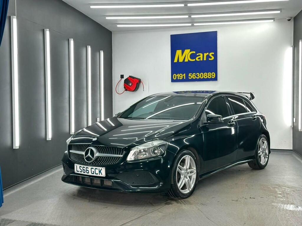 Mercedes-Benz A Class Hatchback 1.5 A180d Amg Line 7G-dct Euro 6 Ss 5 LS66GCK Black #2