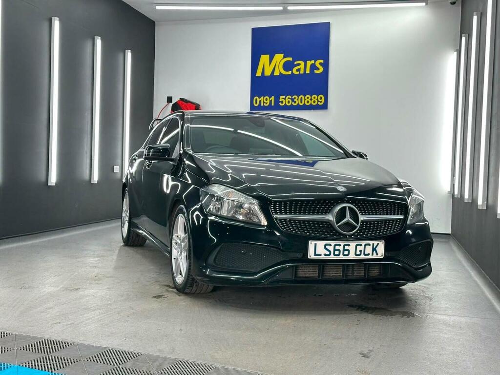 Mercedes-Benz A Class Hatchback 1.5 A180d Amg Line 7G-dct Euro 6 Ss 5 LS66GCK Black #5