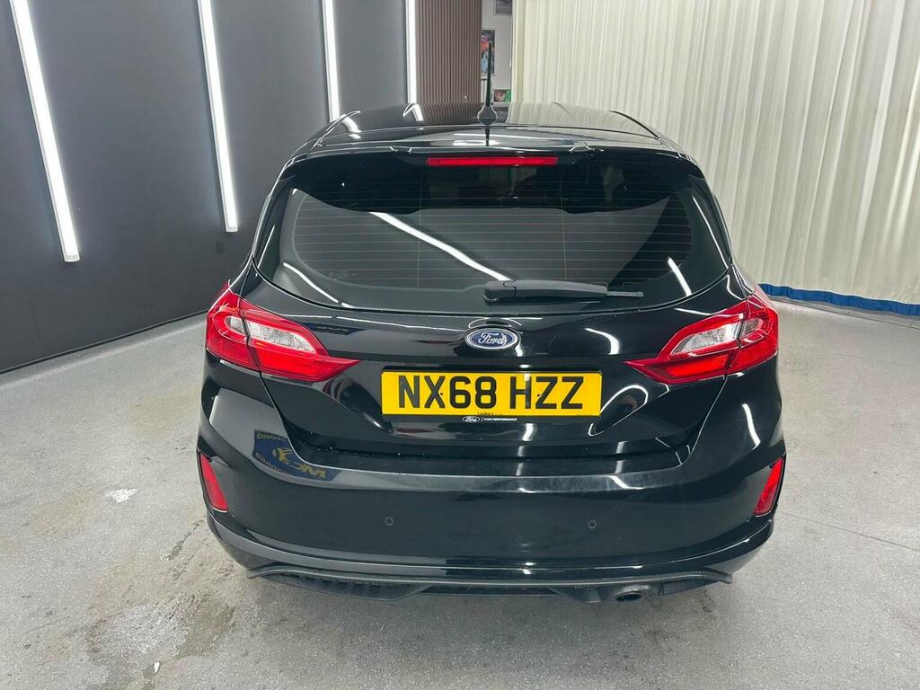 Ford Fiesta Hatchback 1.0T Ecoboost St-line Euro 6 Ss NX68HZZ Black #6