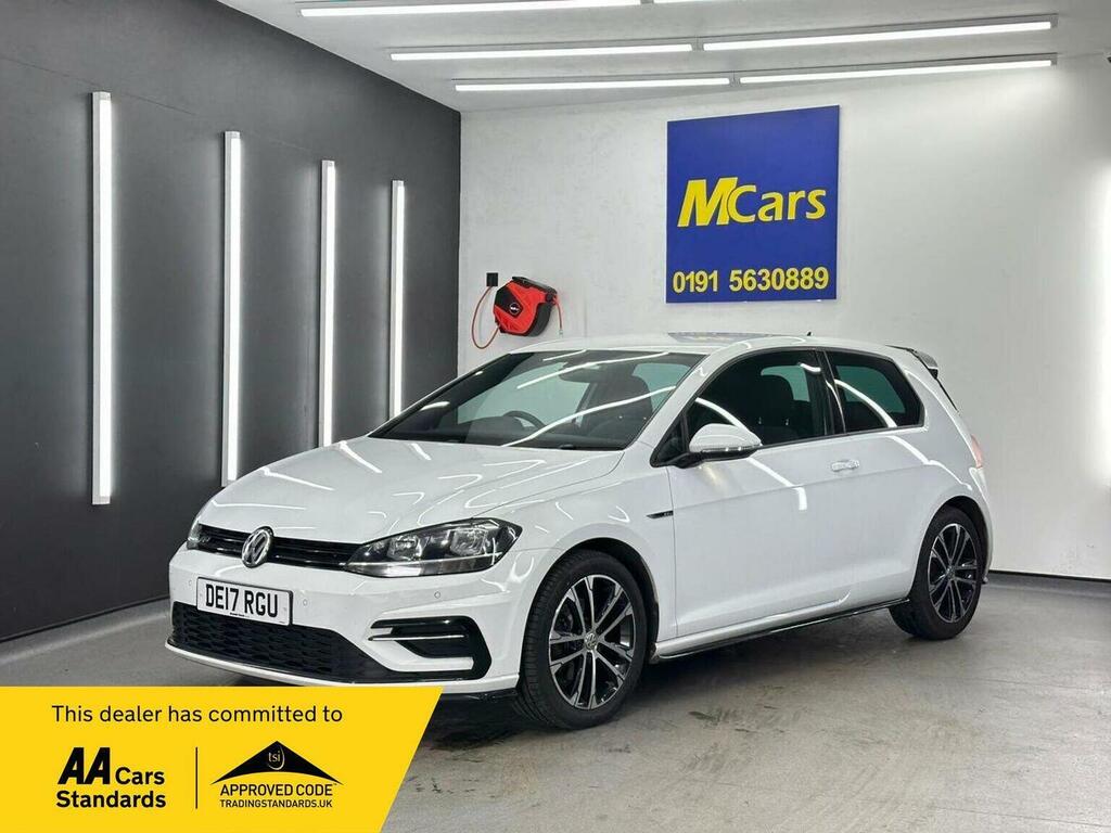 Volkswagen Golf Hatchback 2.0 Tdi Bluemotion Tech R-line Euro 6 S White
