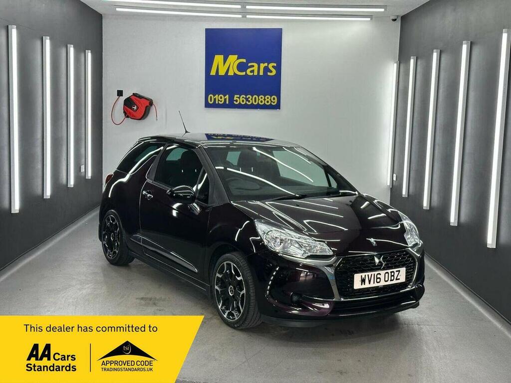DS DS 3 Hatchback 1.6 Bluehdi Elegance Euro 6 Ss 2 Purple