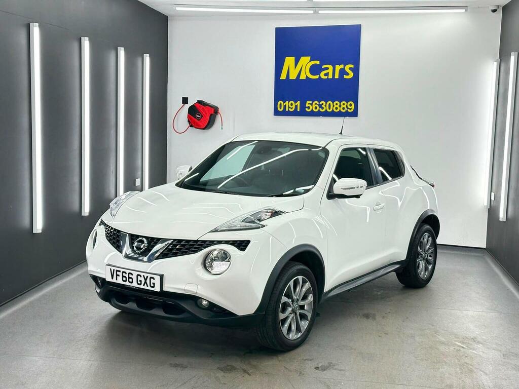 Nissan Juke Suv 1.2 Dig-t Tekna Euro 6 Ss 201766 VF66GXG White #3