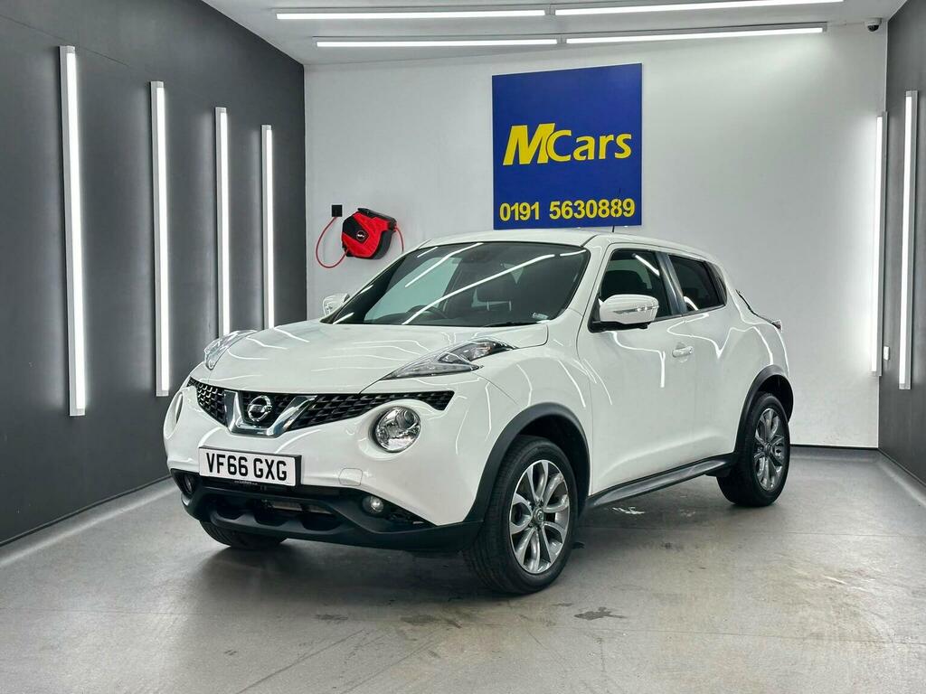 Nissan Juke Suv 1.2 Dig-t Tekna Euro 6 Ss 201766 VF66GXG White #4