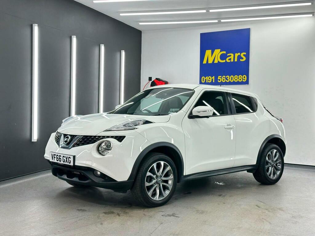 Nissan Juke Suv 1.2 Dig-t Tekna Euro 6 Ss 201766 VF66GXG White #2