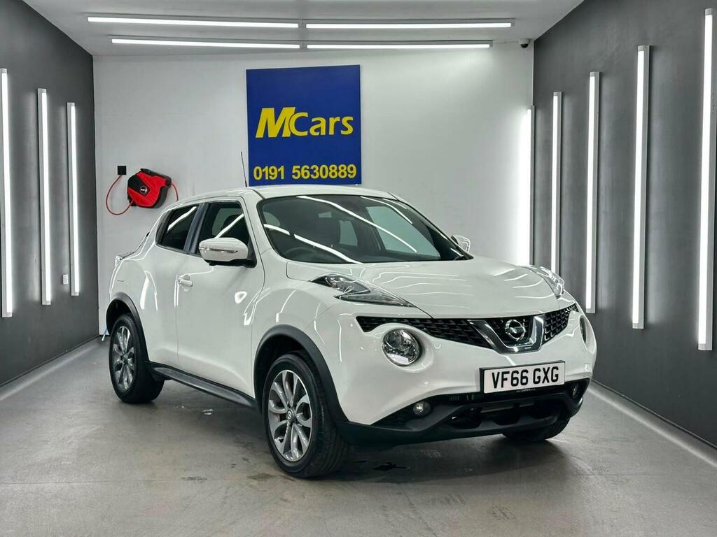 Nissan Juke Suv 1.2 Dig-t Tekna Euro 6 Ss 201766 VF66GXG White #6