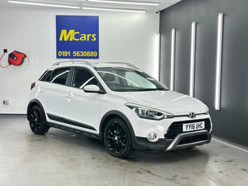 Hyundai I20 Hatchback 1.0 T-gdi Active Euro 6 Ss 2016 YY16UHC White #2
