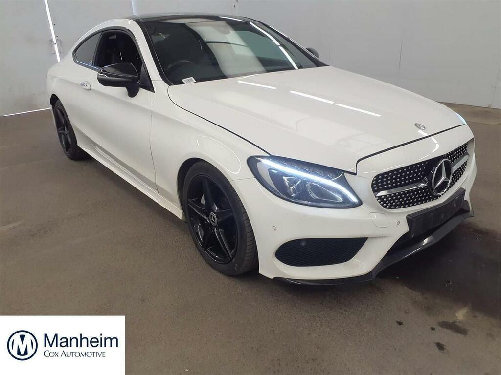 Mercedes-Benz C Class Coupe 2.1 C220d Amg Line Premium G-tronic Euro YR17VSX White