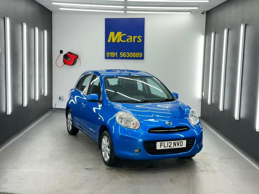 Nissan Micra 1.2 12V Acenta Euro 5 Blue #6