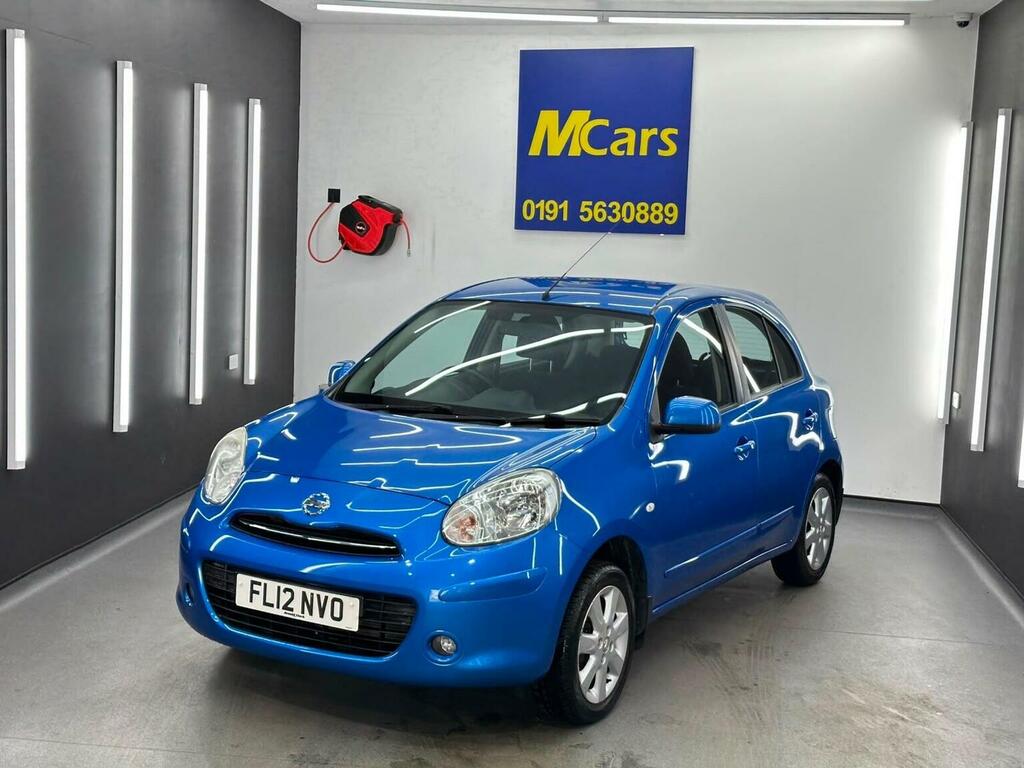 Nissan Micra 1.2 12V Acenta Euro 5 Blue #3