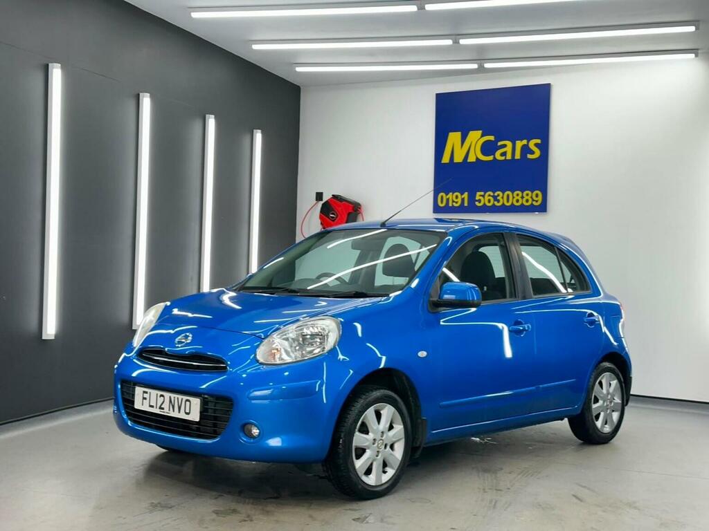 Nissan Micra 1.2 12V Acenta Euro 5 Blue #2