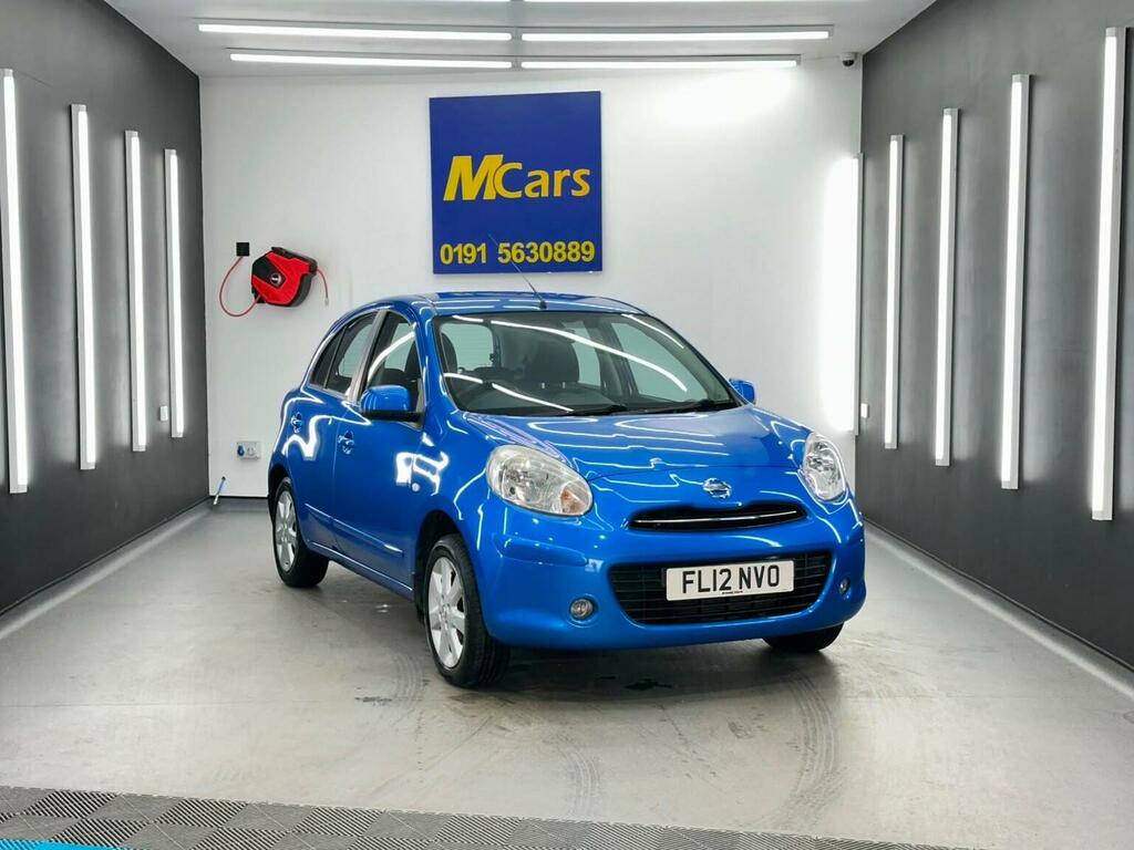 Nissan Micra 1.2 12V Acenta Euro 5 Blue #5