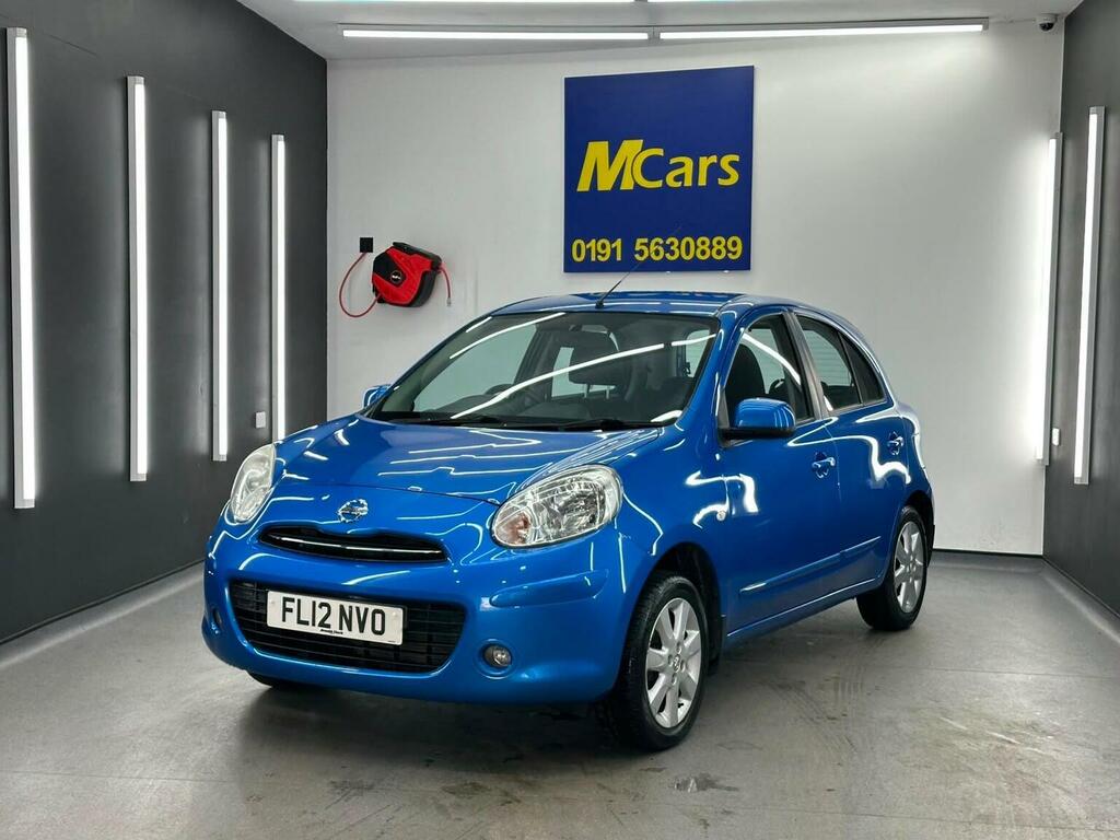 Nissan Micra 1.2 12V Acenta Euro 5 Blue #4