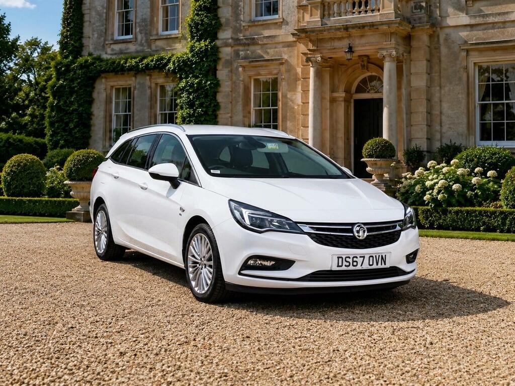 Vauxhall Astra Estate 1.4I Elite Nav Sports Tourer Euro 6 20 DS67OVN White