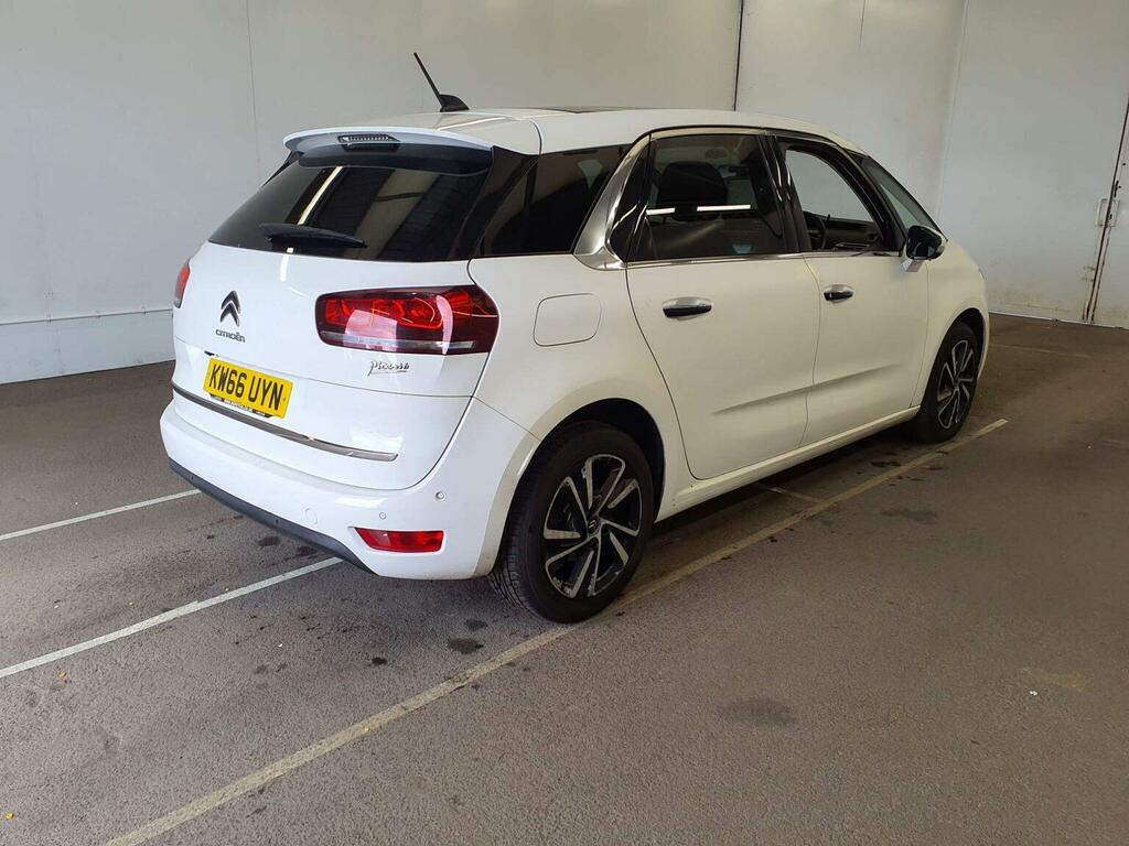 Citroen C4 Picasso 1.6 Bluehdi Flair Eat6 Euro 6 Ss White #4