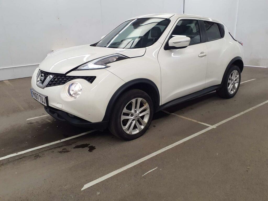 Nissan Juke 1.2 Dig-t N-connecta Euro 6 Ss White #5
