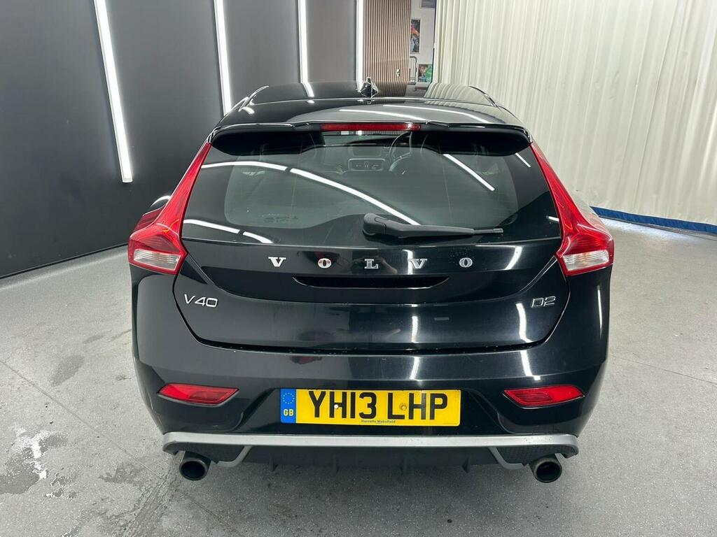 Volvo V40 Hatchback 1.6 D2 Se Lux Nav 201313 Silver #8