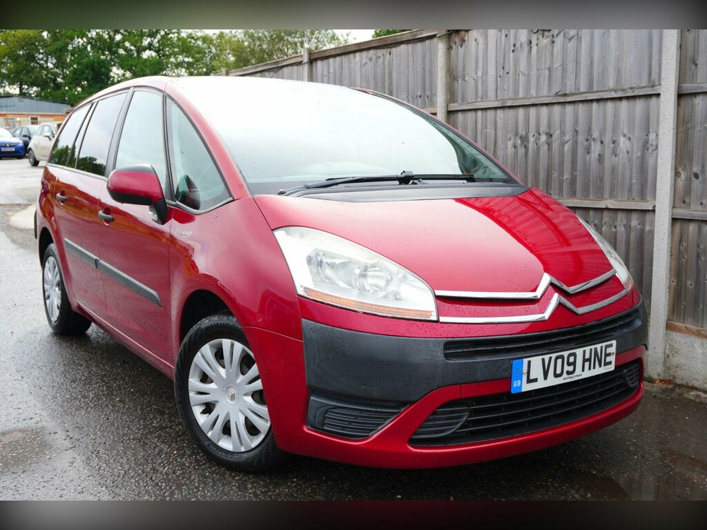 Citroen Grand C4 Picasso 1.6 Hdi Sx Euro 4 Red #3