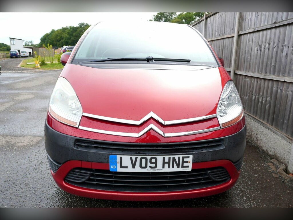Citroen Grand C4 Picasso 1.6 Hdi Sx Euro 4 Red #4