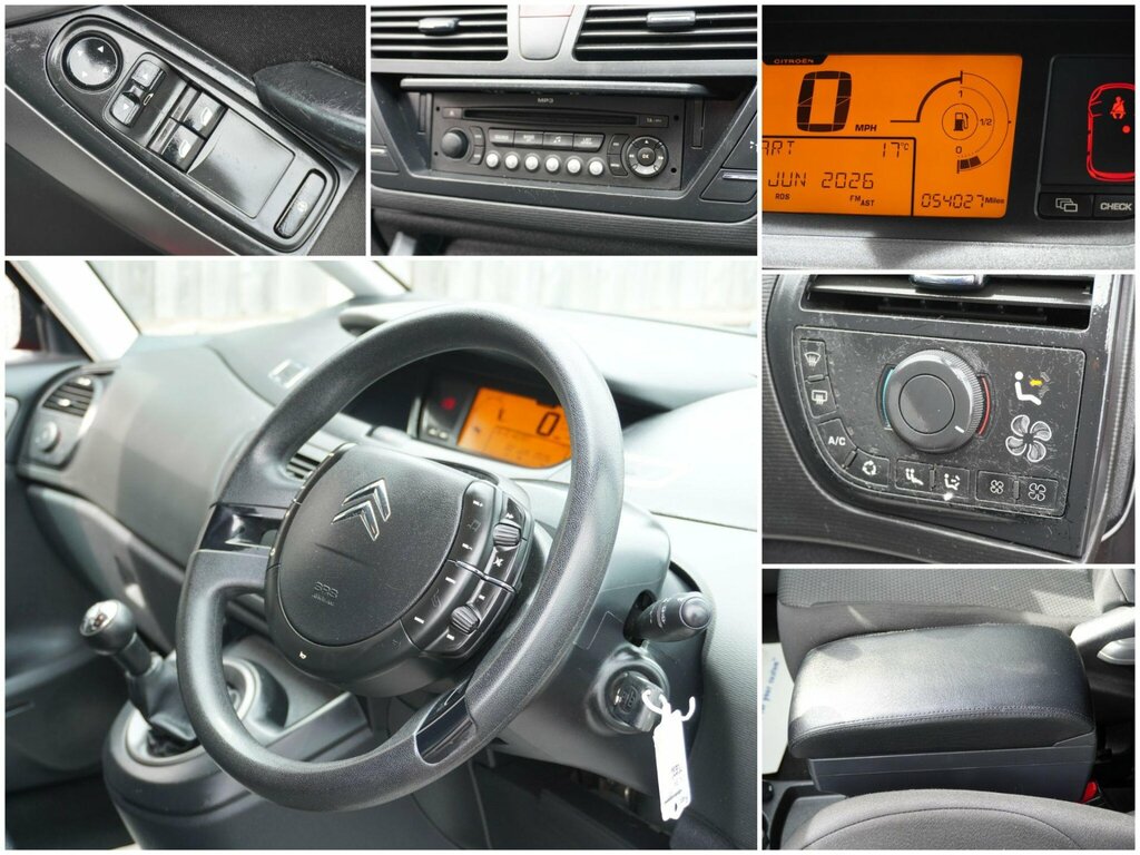 Citroen Grand C4 Picasso 1.6 Hdi Sx Euro 4 Red #5