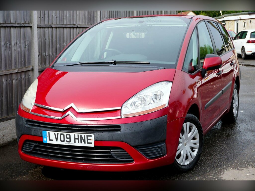 Citroen Grand C4 Picasso 1.6 Hdi Sx Euro 4 Red