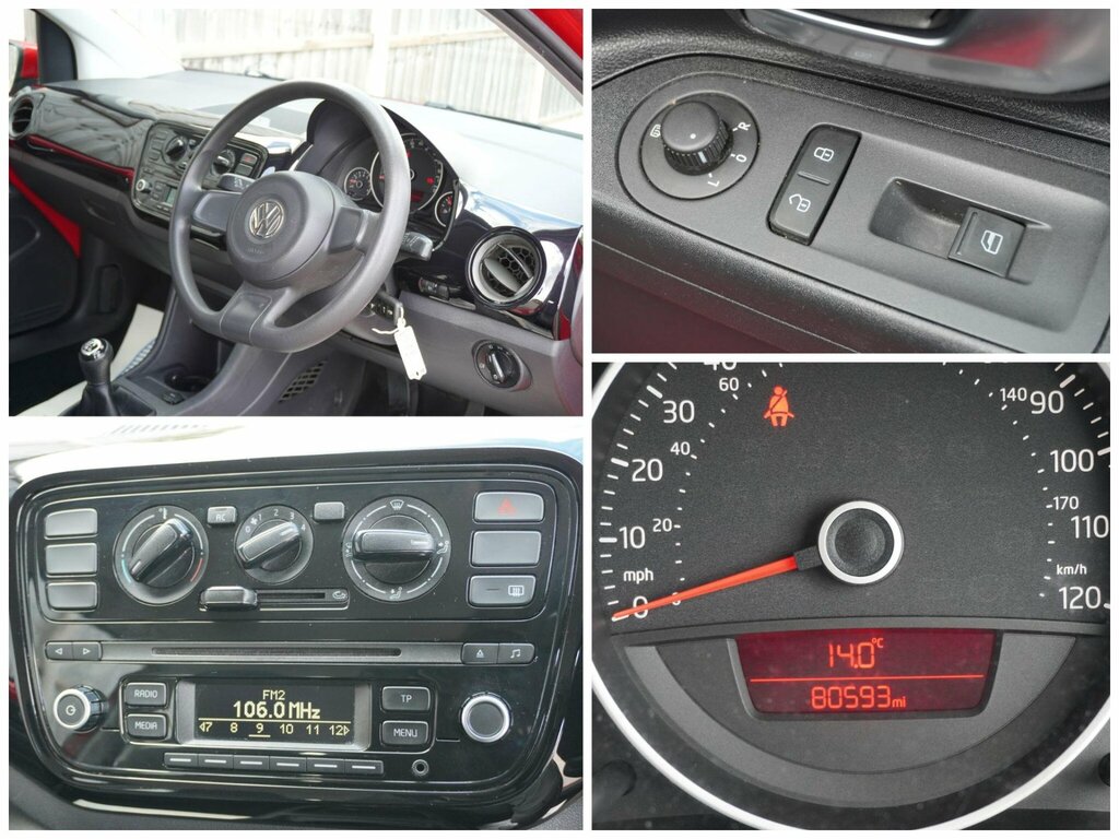 Volkswagen Up 1.0 Move Up Euro 5 Red #5