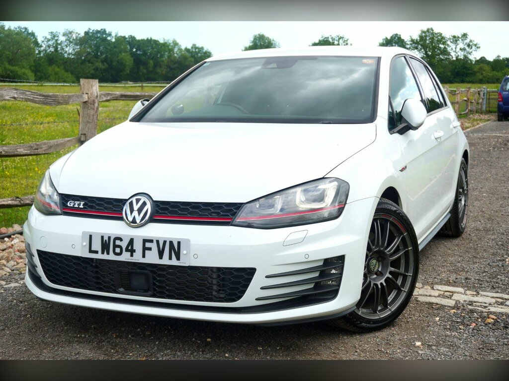 Volkswagen Golf 2.0 Tsi Bluemotion Tech Gti Hatchback D White #3